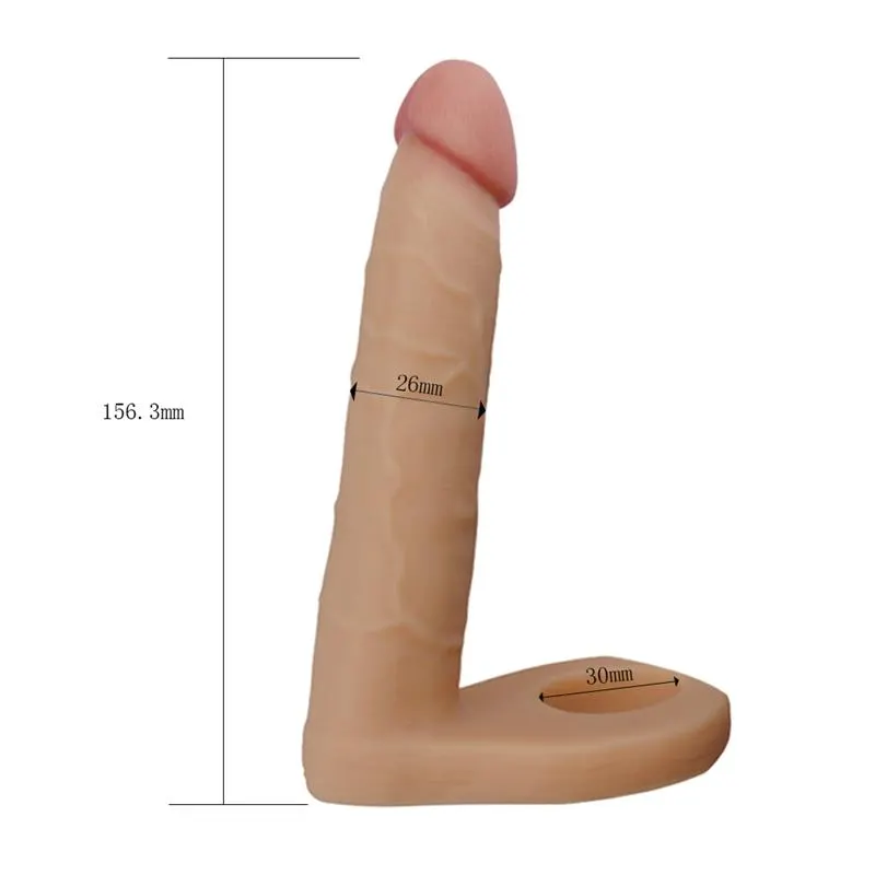 Dildo The Ultra Soft Double 6.25 Natural · LOVETOY · Dildos — Foto 5