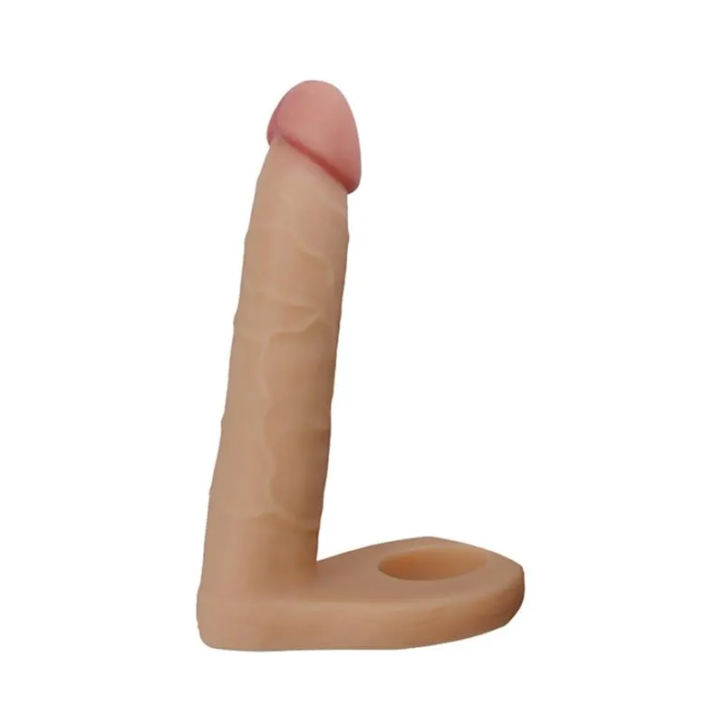 Dildo The Ultra Soft Double 6.25 Natural · LOVETOY · Dildos