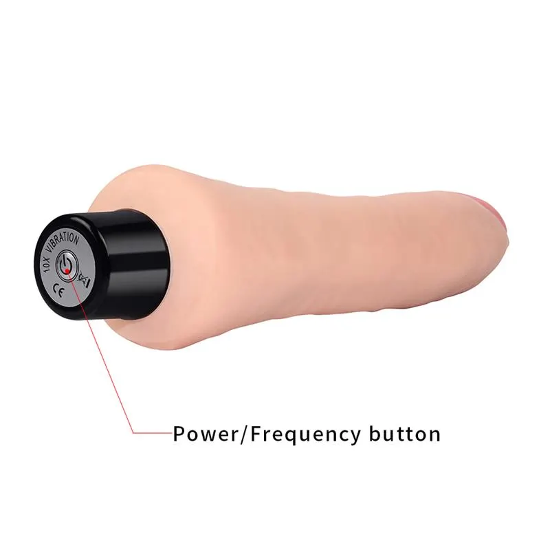 Vibrador Real Softee 9 Natural · LOVETOY · Vibradores — photo 6