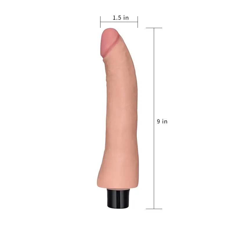 Vibrador Real Softee 9 Natural · LOVETOY · Vibradores — photo 7