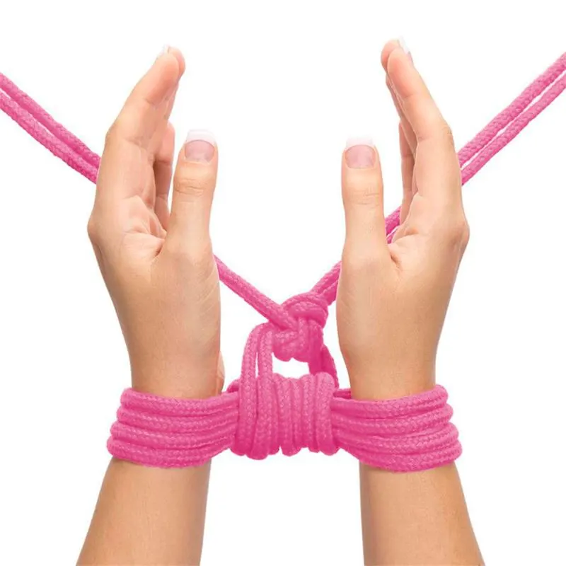 Cuerda Bondage Suave Rosa · LOVETOY · Esposas y Ataduras — Foto 5