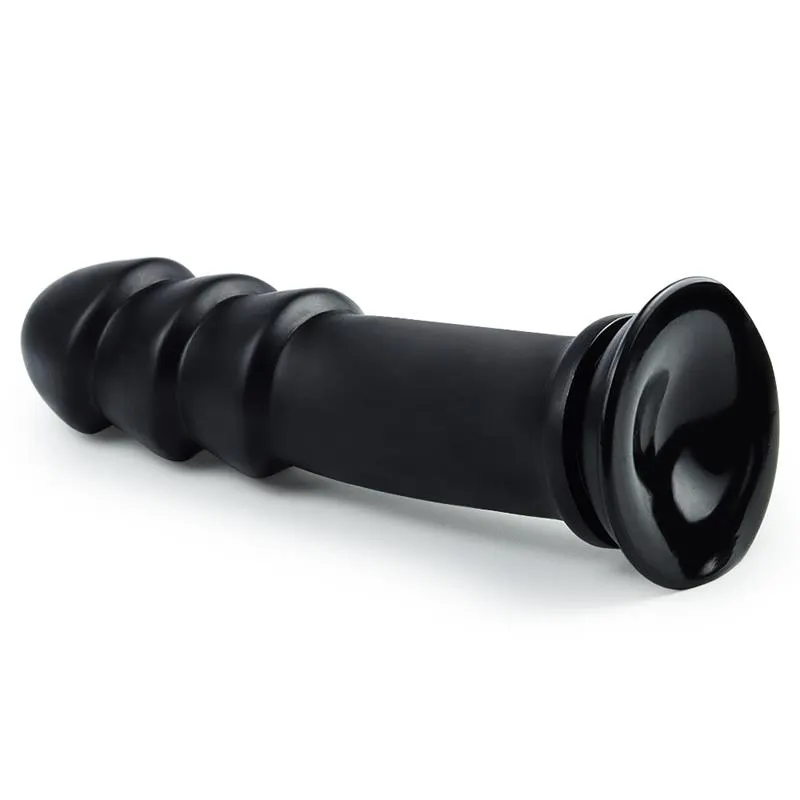 Dildo King Sized Anal Ripples 11.25 Negro · LOVETOY · Anal — Foto 4