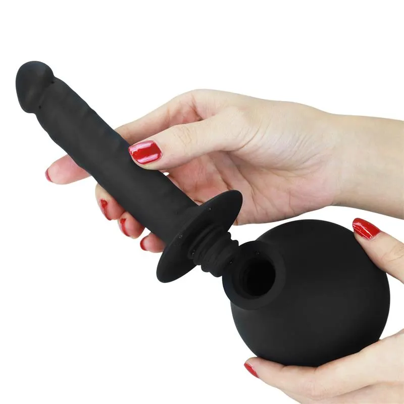 Ducha Anal Deluxe Douche Negro · LOVETOY · Cuidado Íntimo y Masaje — foto 3