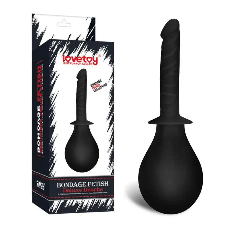 Ducha Anal Deluxe Douche Negro · LOVETOY · Cuidado Íntimo y Masaje — foto 5