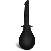 Ducha Anal Deluxe Douche Negro · LOVETOY · Cuidado Íntimo y Masaje