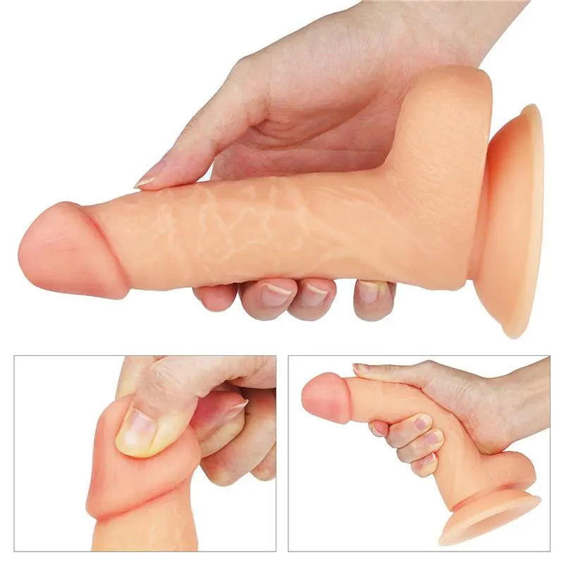 Dildo The Ultra Soft Dude 7 Natural · LOVETOY · Dildos — Foto 7