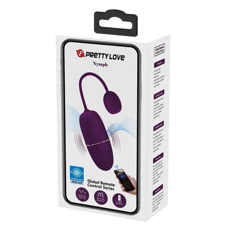 Nymph Huevo Vibrador con APP · PRETTYLOVE · Huevos y Balas Vibradoras — Foto 20