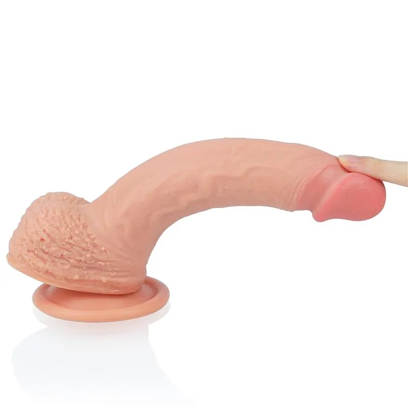Dildo Nature 8.5 Silicona Líquida Natural · LOVETOY · Dildos — Foto 4