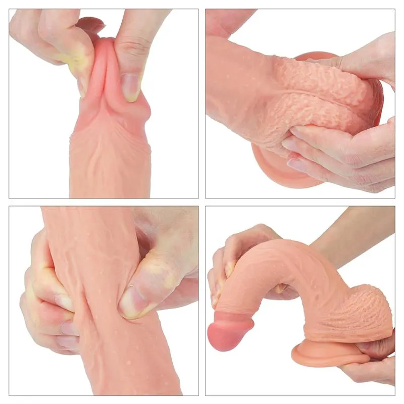 Dildo Nature 8.5 Silicona Líquida Natural · LOVETOY · Dildos — Foto 7
