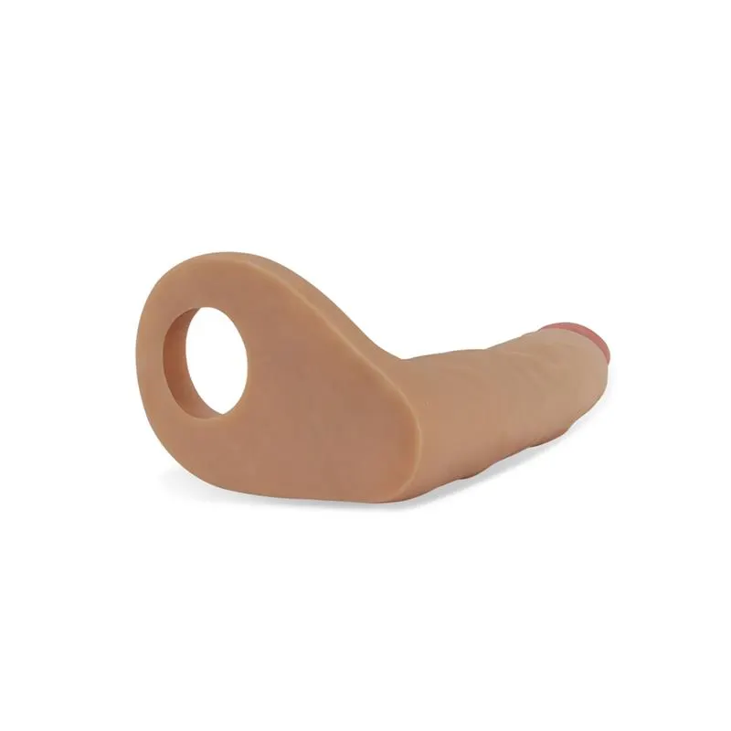 Dildo The Ultra Soft Double 7 Natural · LOVETOY · Dildos — photo 3