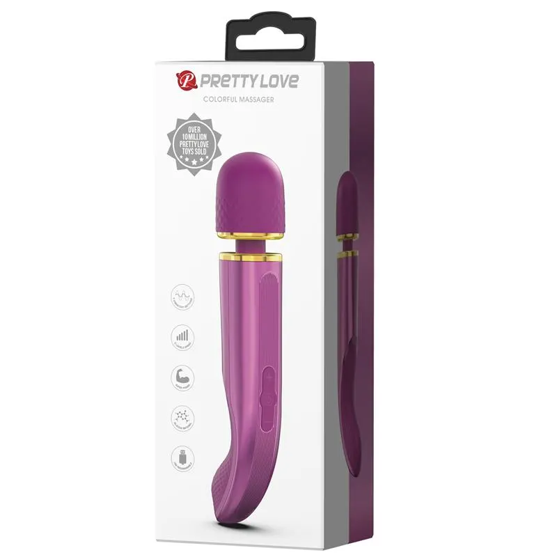 Masajeador USB Silicona Púrpura · PRETTYLOVE · Estimuladores de Clítoris — Foto 11
