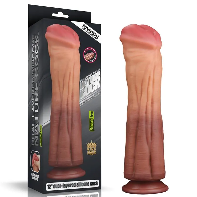 Dildo Nature 12 Dual Layer · LOVETOY · Dildos — photo 3