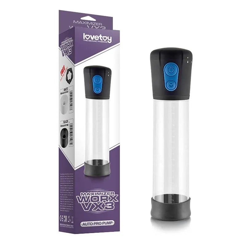 Bomba para el Pene Automática Maximizer Worx VX3 · LOVETOY · Potenciadores y Retardantes — photo 5