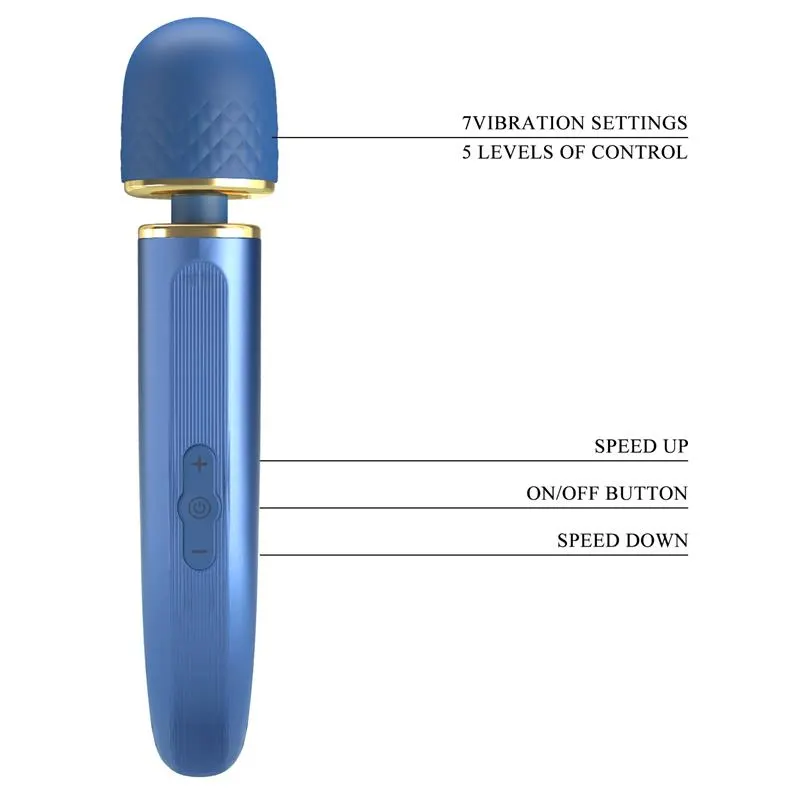 Masajeador USB Silicona Azul · PRETTYLOVE · Estimuladores de Clítoris — Foto 8