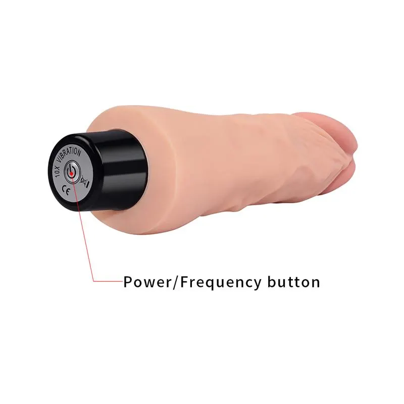 Vibrador Real Softee 7 Natural · LOVETOY · Vibradores — photo 6