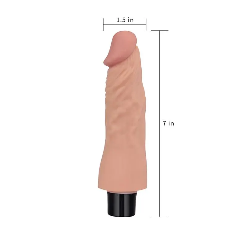 Vibrador Real Softee 7 Natural · LOVETOY · Vibradores — photo 7