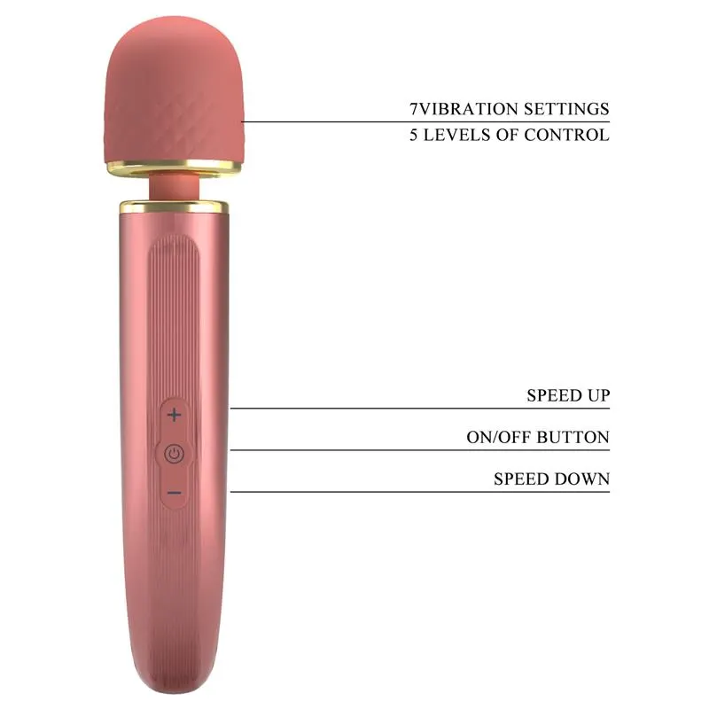 Masajeador USB Silicona Rosa · PRETTYLOVE · Estimuladores de Clítoris — photo 9
