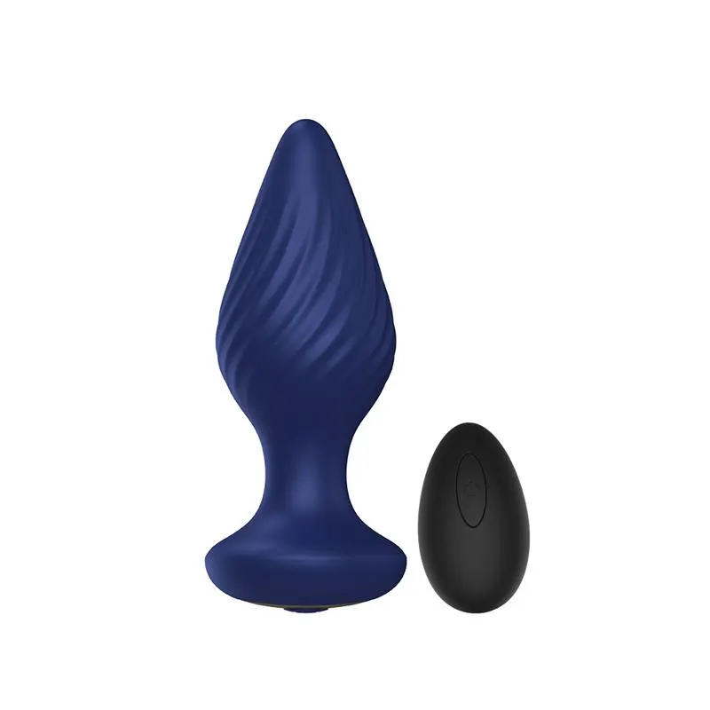 Spiral Plug Anal con Vibración y Control Remoto · CHISA · Anal