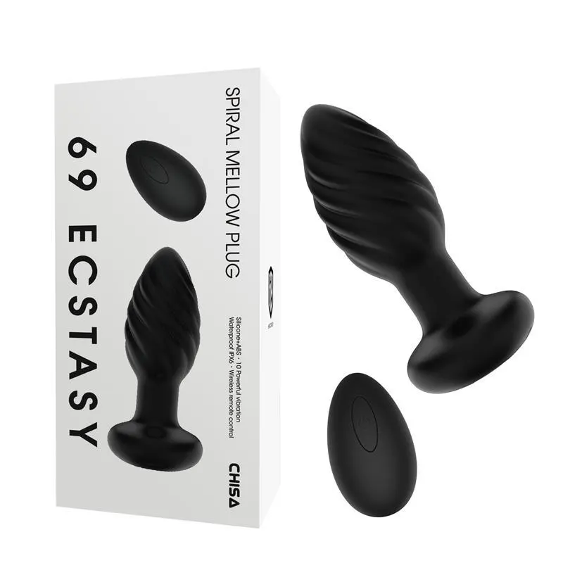 Spiral Mellow Plug Anal con Vibración y Control Remoto · CHISA · Anal — Foto 6
