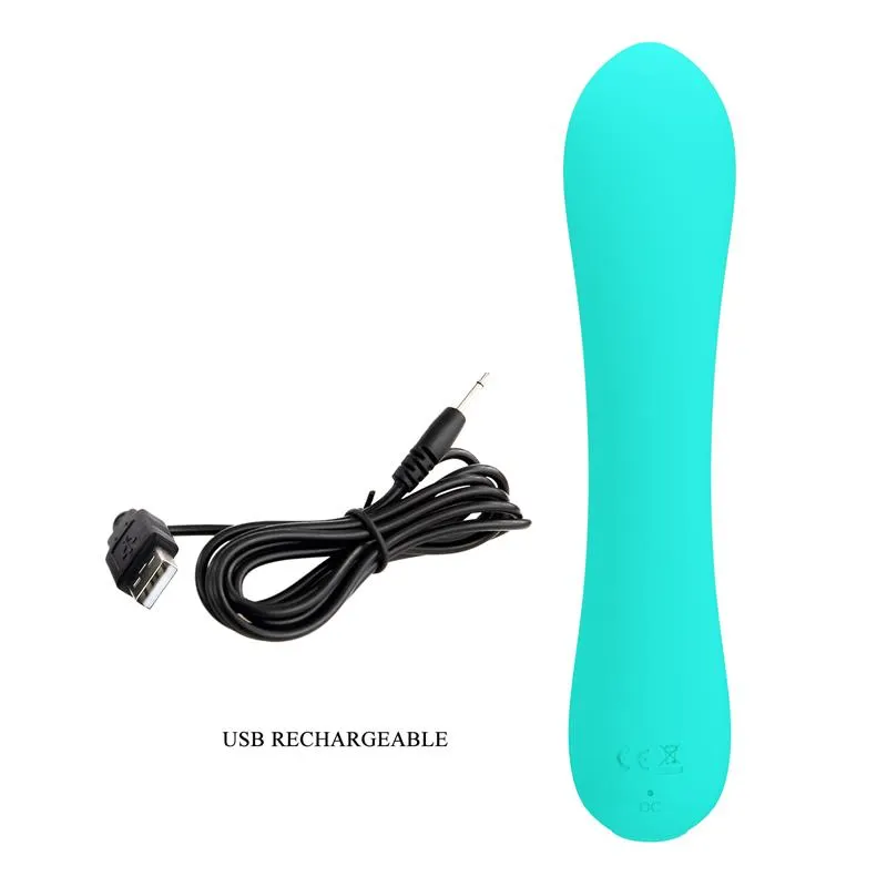 Prescott Vibrador USB Silicone Verde · PRETTYLOVE · Estimuladores de Clítoris — Foto 10