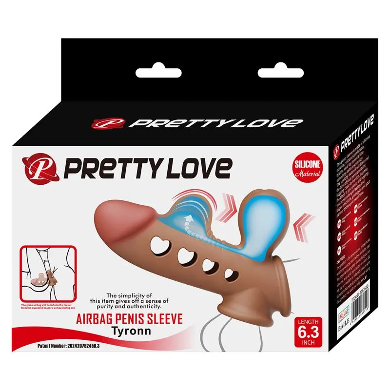 Tyronn Funda para el Pene con Función de Inflado · PRETTYLOVE · Fundas y Extensiones para el Pene — Foto 11