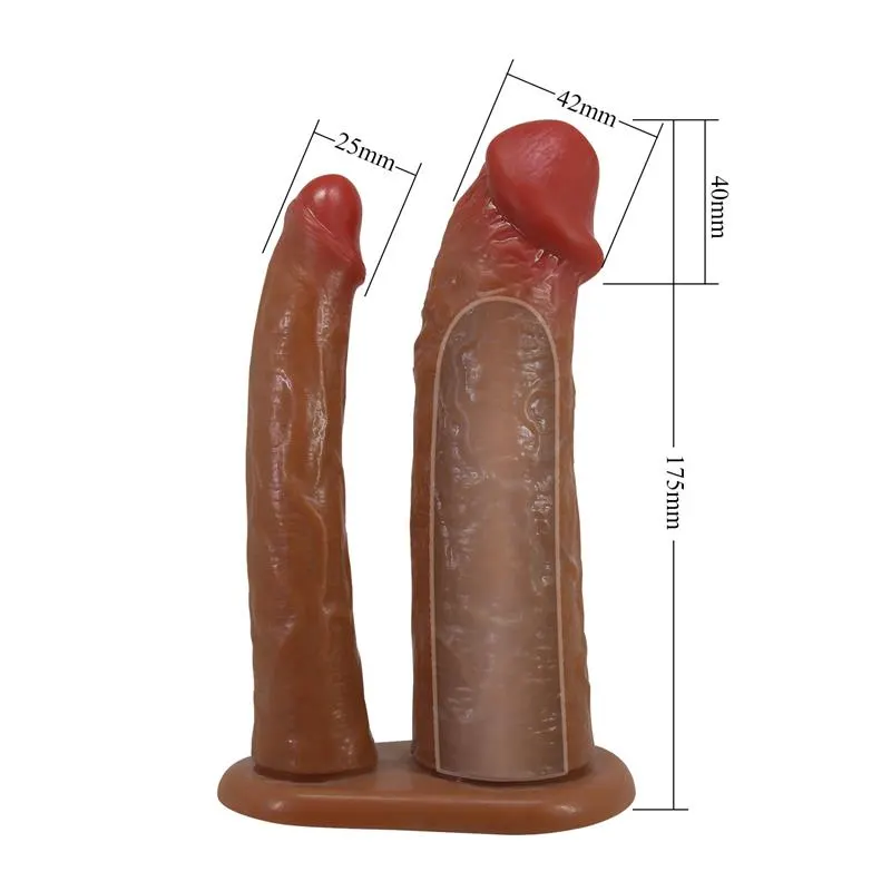 Yairon Funda Doble para el Pene · PRETTYLOVE · Fundas y Extensiones para el Pene — Foto 6