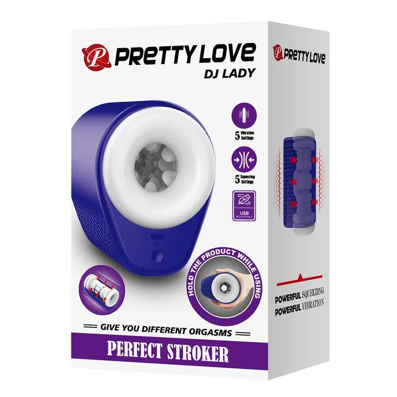 Dj Lady Masturbador Masculino con Vibración · PRETTYLOVE · Masturbadores Él — Foto 11