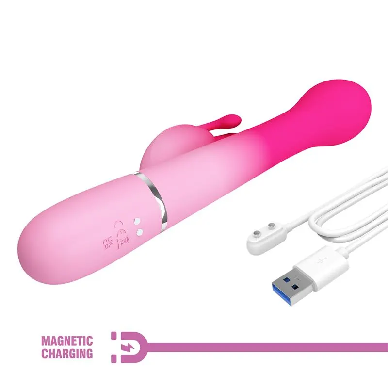 Dejon Vibrador con Thrusting y Bolas Rotatorias · PRETTYLOVE · Vibradores — Foto 9