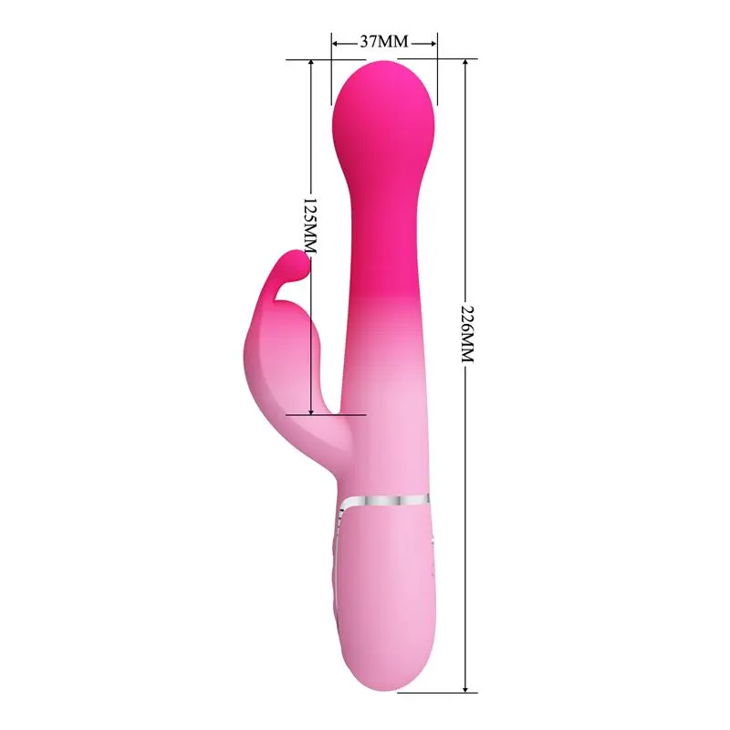 Dejon Vibrador con Thrusting y Bolas Rotatorias · PRETTYLOVE · Vibradores — Foto 10