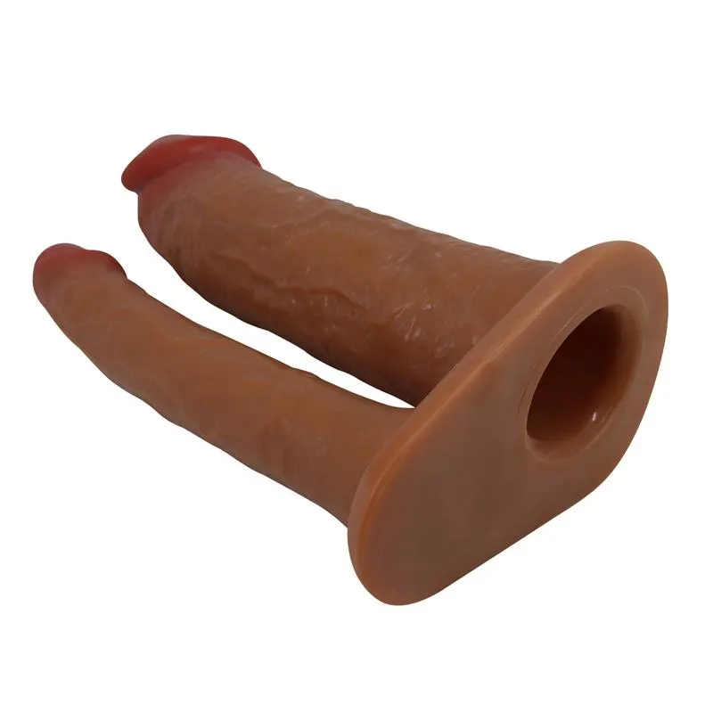 Keaven Arnés con Dildo Doble Hueco · PRETTYLOVE · Anillos para el Pene — Foto 3