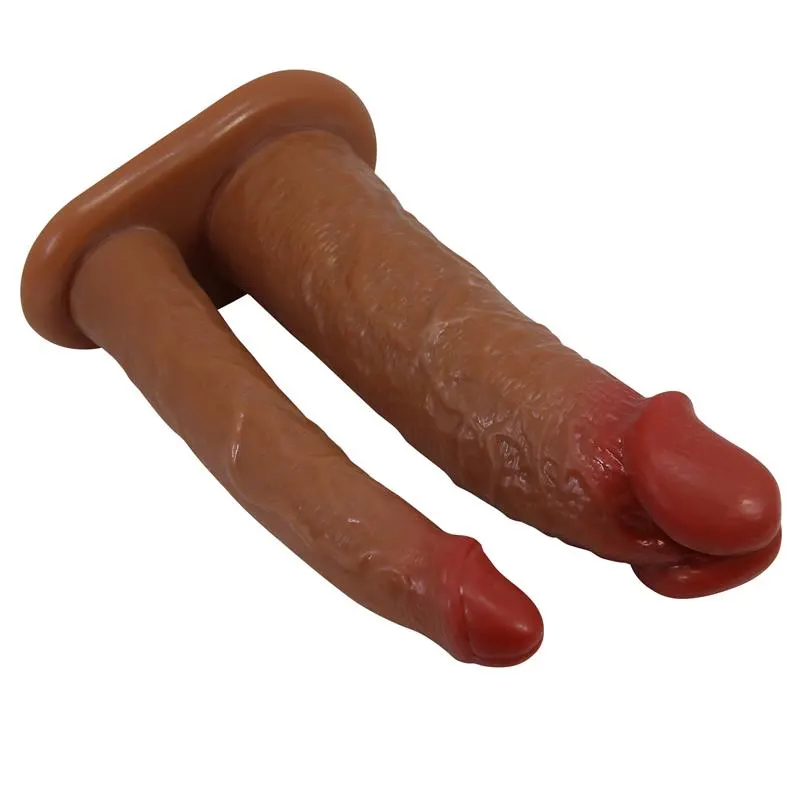 Keaven Arnés con Dildo Doble Hueco · PRETTYLOVE · Anillos para el Pene — Foto 4