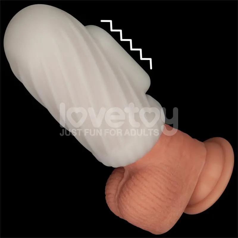 Knights Ring Funda para el Pene y Estimulador Spiral · LOVETOY · Estimuladores de Clítoris — Foto 2
