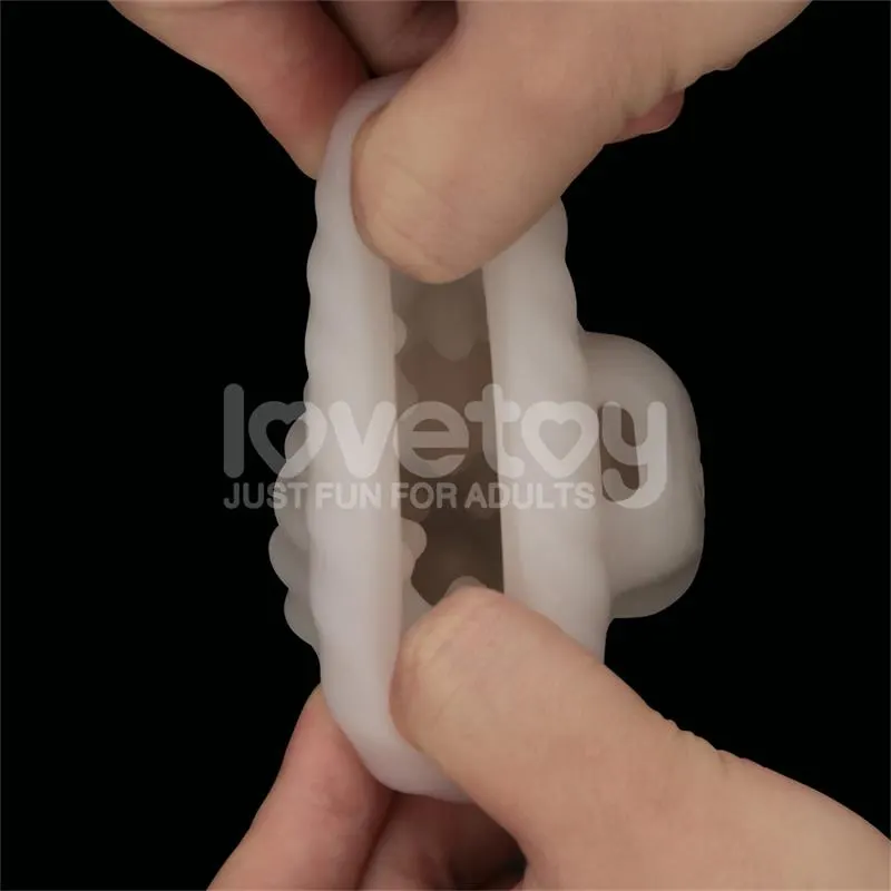 Knights Ring Funda para el Pene y Estimulador Spiral · LOVETOY · Estimuladores de Clítoris — Foto 12