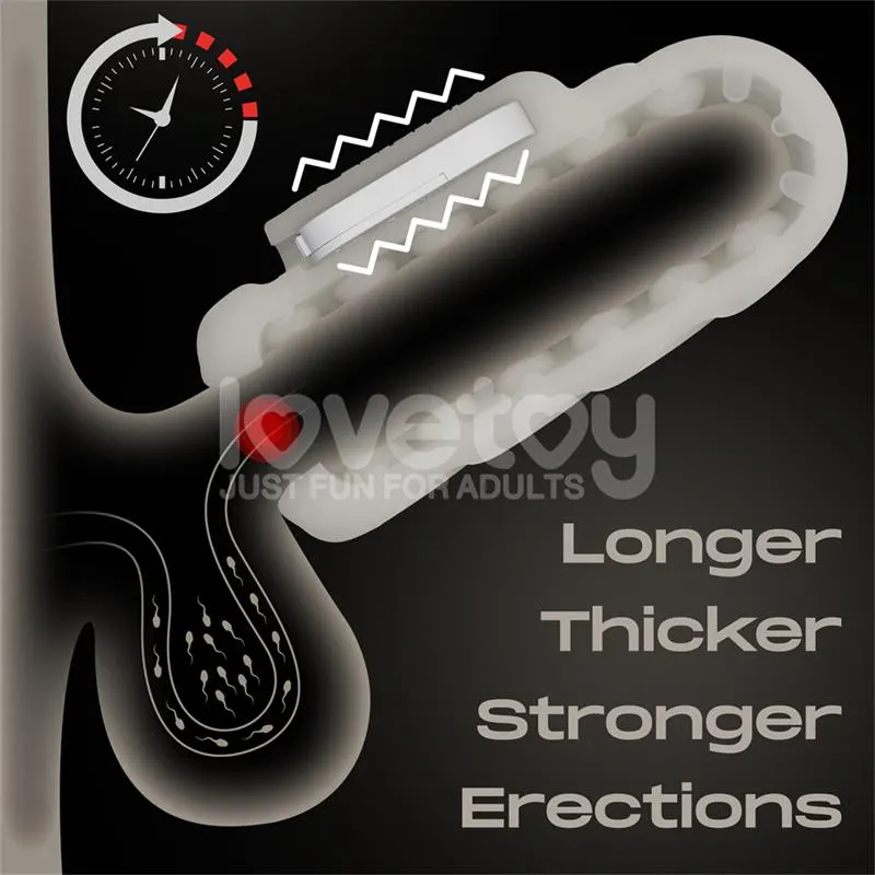 Knights Ring Funda para el Pene y Estimulador Spiral · LOVETOY · Estimuladores de Clítoris — Foto 18