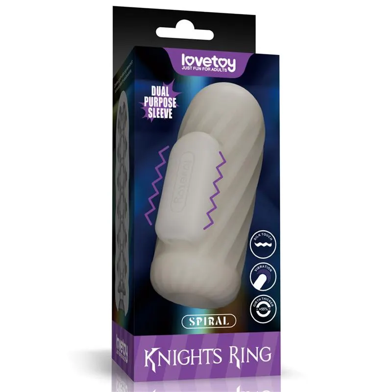 Knights Ring Funda para el Pene y Estimulador Spiral · LOVETOY · Estimuladores de Clítoris