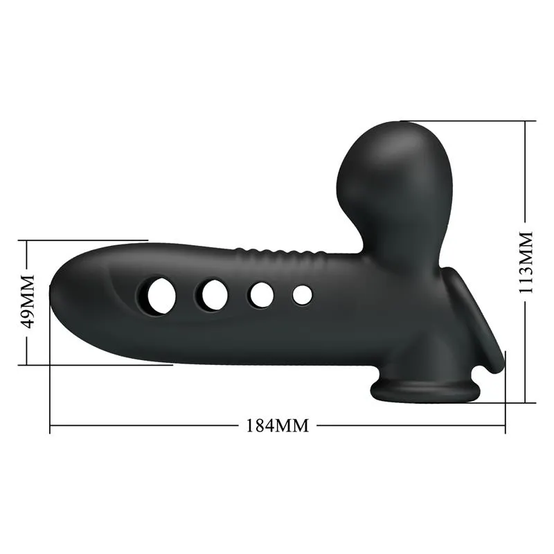 Crane Funda para el Pene con Inflado · PRETTYLOVE · Fundas y Extensiones para el Pene — Foto 9
