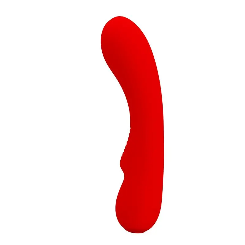 Prescott Vibrasor USB Silicona Rojo · PRETTYLOVE · Estimuladores de Clítoris — photo 5
