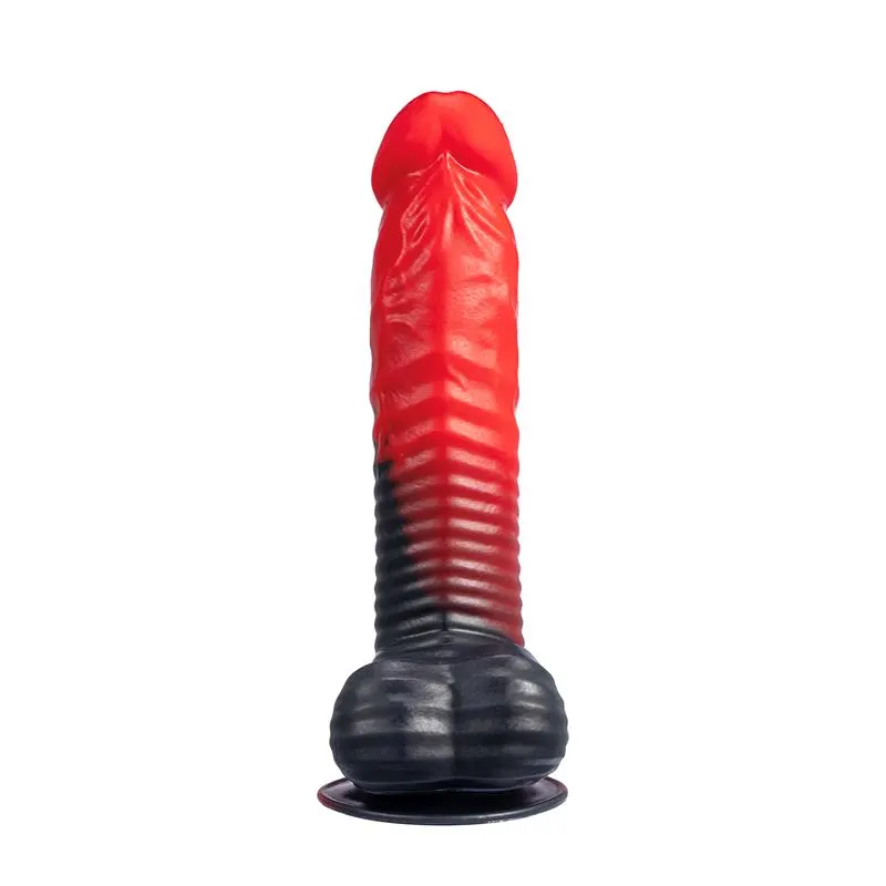 Dildo Silicona Liquida Devil Red 8 · SILEXD · Dildos — photo 3