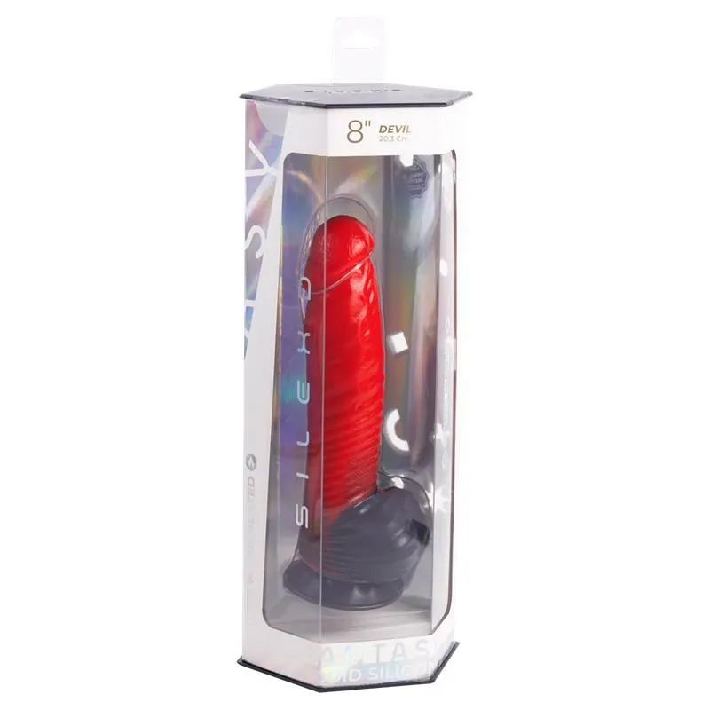 Dildo Silicona Liquida Devil Red 8 · SILEXD · Dildos — photo 7