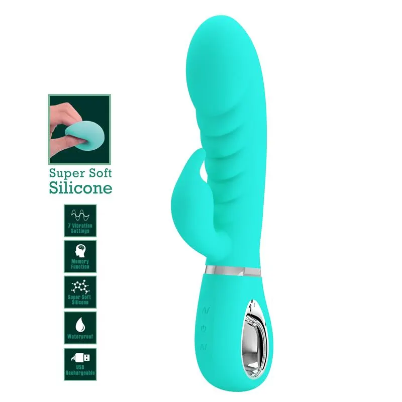 Prescott Vibrador Punto-G Verde · PRETTYLOVE · Vibradores