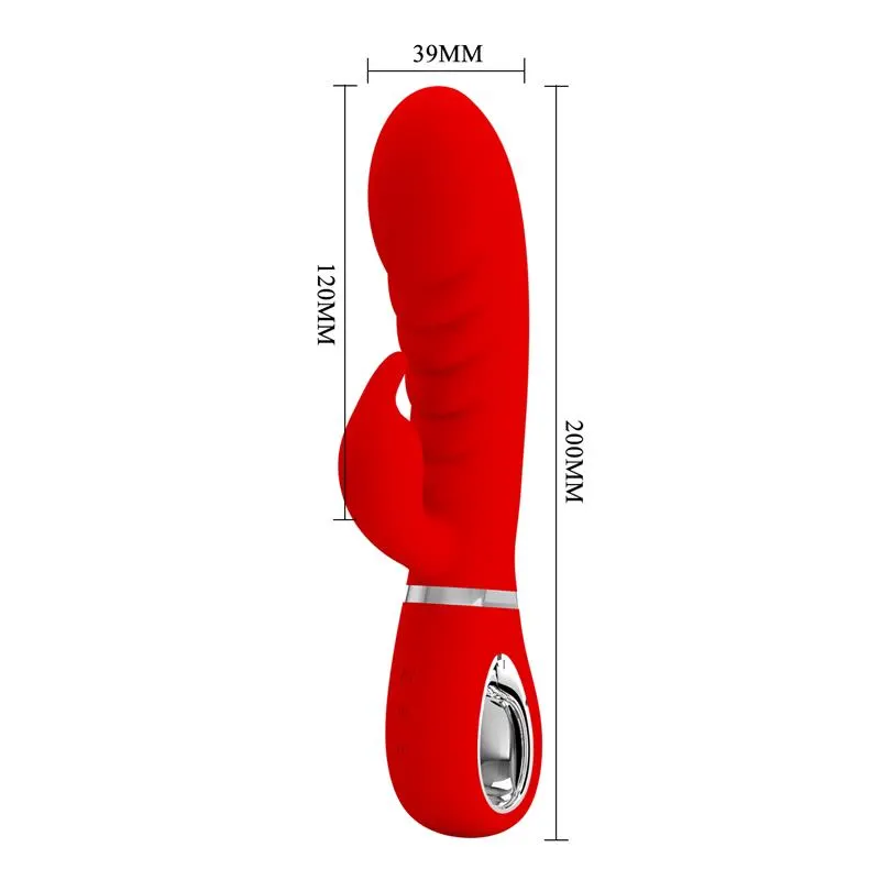 Prescott Vibrador Punto G Rojo · PRETTYLOVE · Vibradores — Foto 8