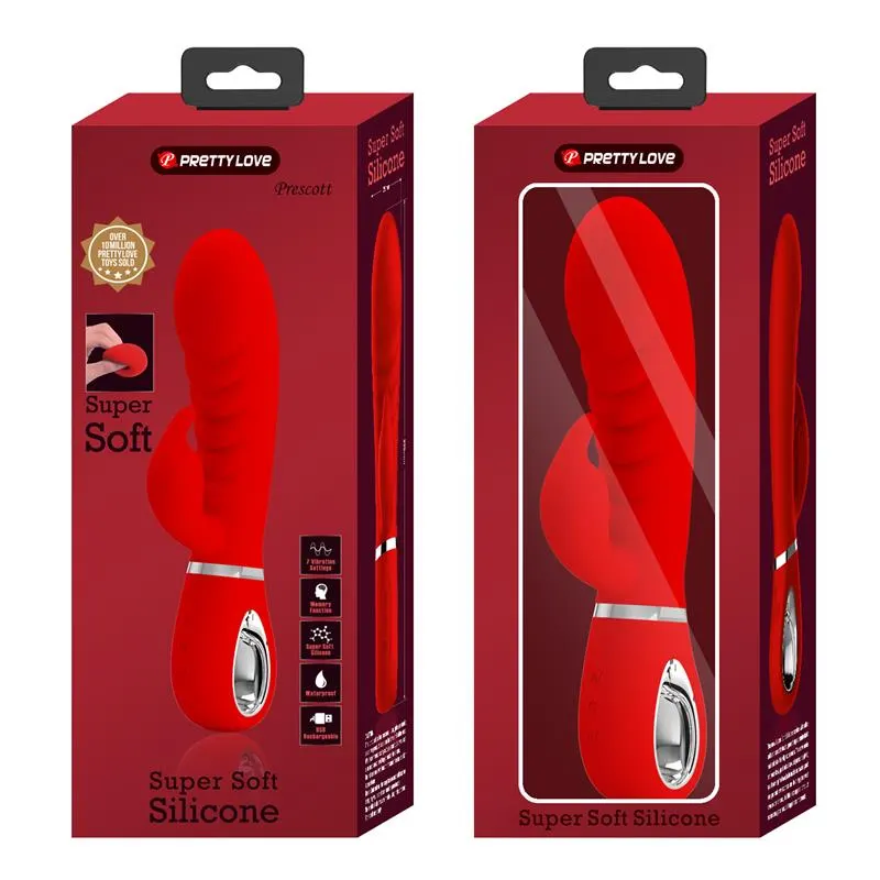Prescott Vibrador Punto G Rojo · PRETTYLOVE · Vibradores — Foto 9