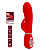 Prescott Vibrador Punto G Rojo · PRETTYLOVE · Vibradores