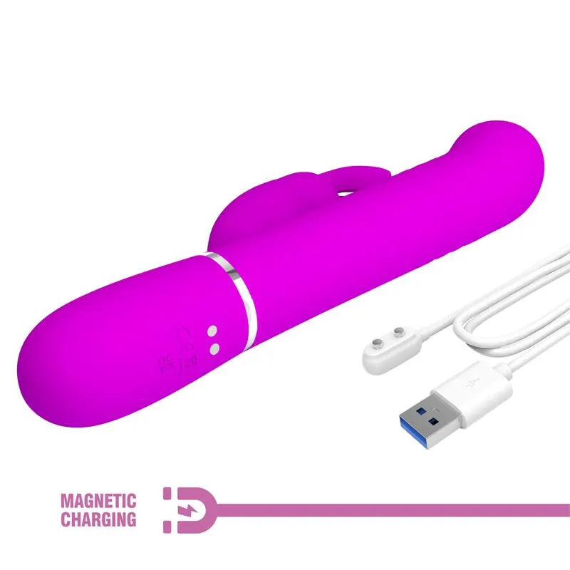 Coale Vibrador con Bolas Rotatorias y Up and Down USB · PRETTYLOVE · Vibradores — Foto 9