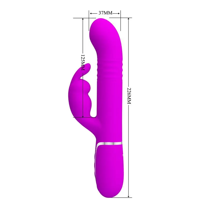 Coale Vibrador con Bolas Rotatorias y Up and Down USB · PRETTYLOVE · Vibradores — Foto 10
