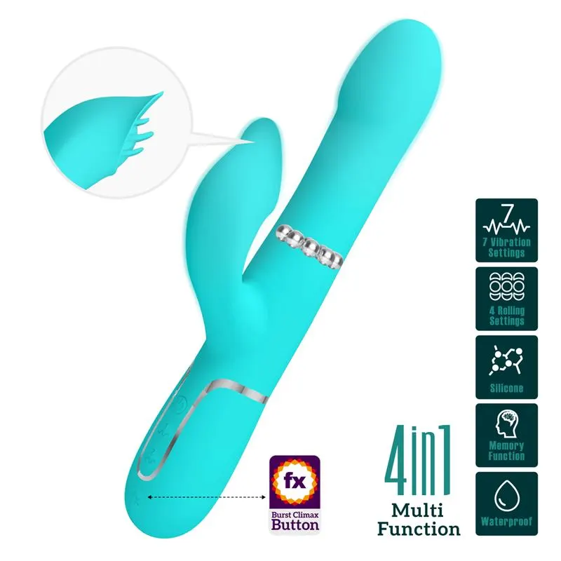 Falin Rolling Vibrador con Bolas Internas USB · PRETTYLOVE · Vibradores