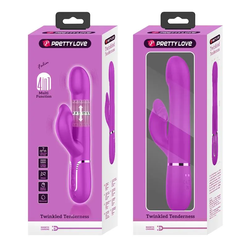 Falin Rolling Vibrador con Bolas Rotatorias USB · PRETTYLOVE · Vibradores — photo 11