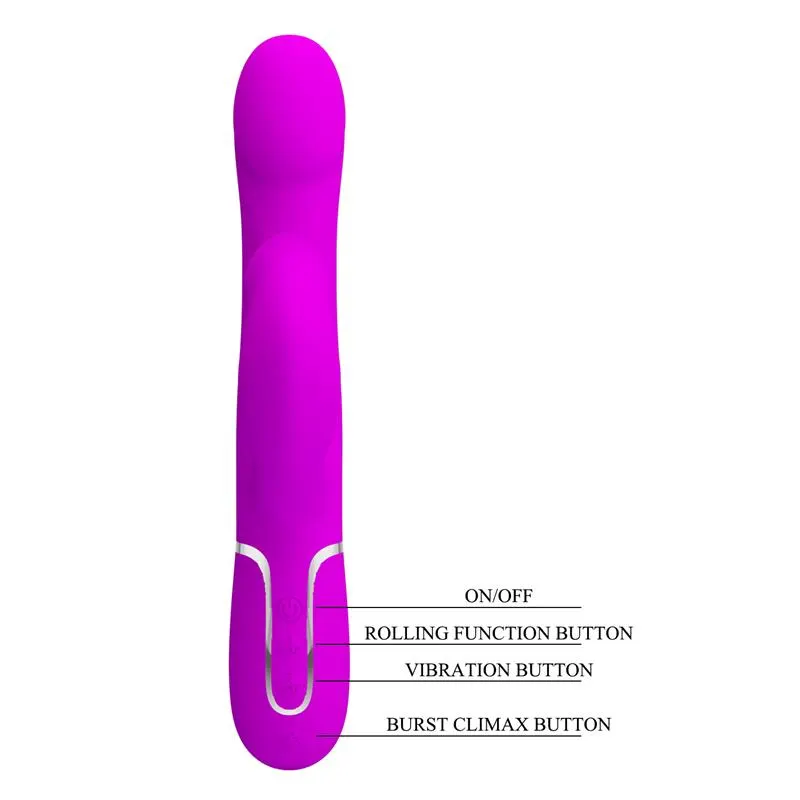 Falin Rolling Vibrador con Bolas Rotatorias USB · PRETTYLOVE · Vibradores — photo 8