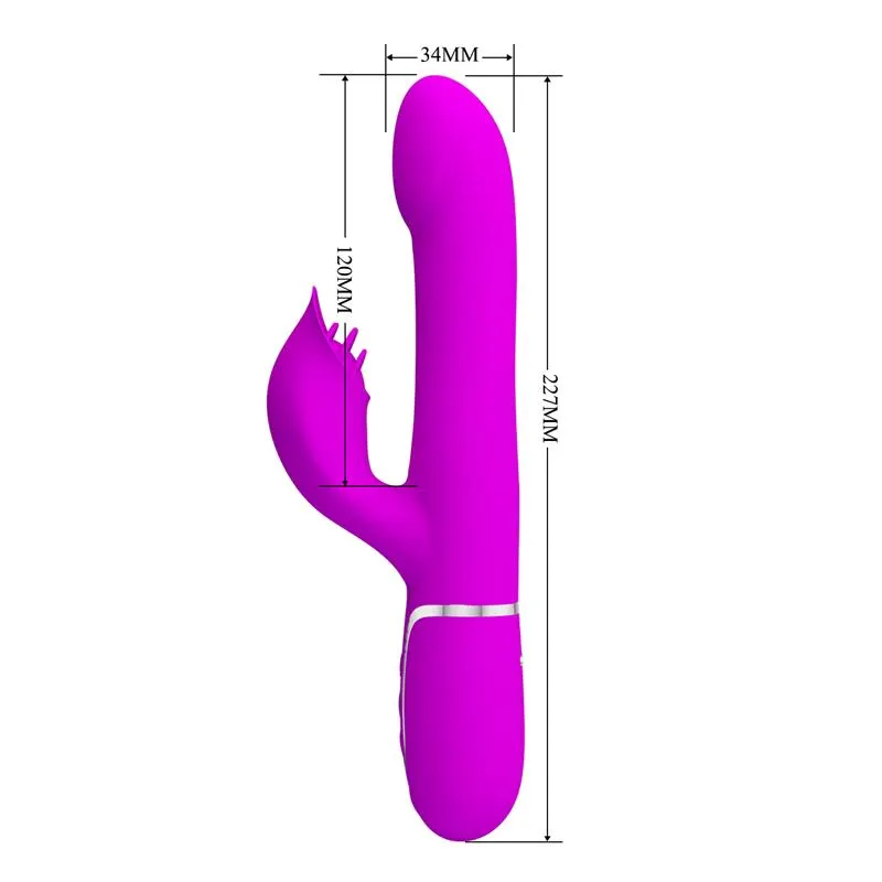 Falin Rolling Vibrador con Bolas Rotatorias USB · PRETTYLOVE · Vibradores — photo 10
