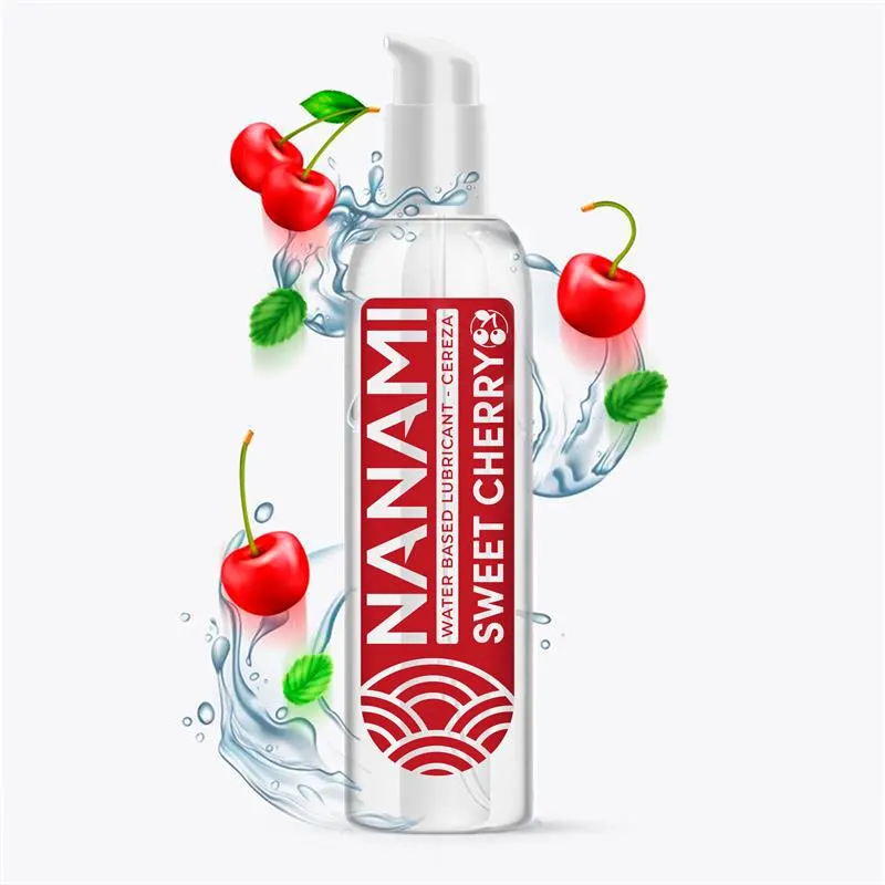 Lubricante Base de Agua Cereza Dulce 150 ml · NANAMI · Lubricantes